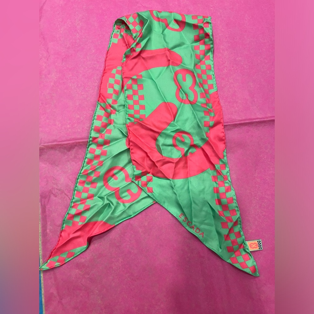Escada scarf hard to find y2k